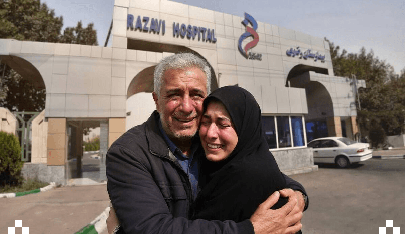 بازگشت بیمار از مرگ در بیمارستان رضوی